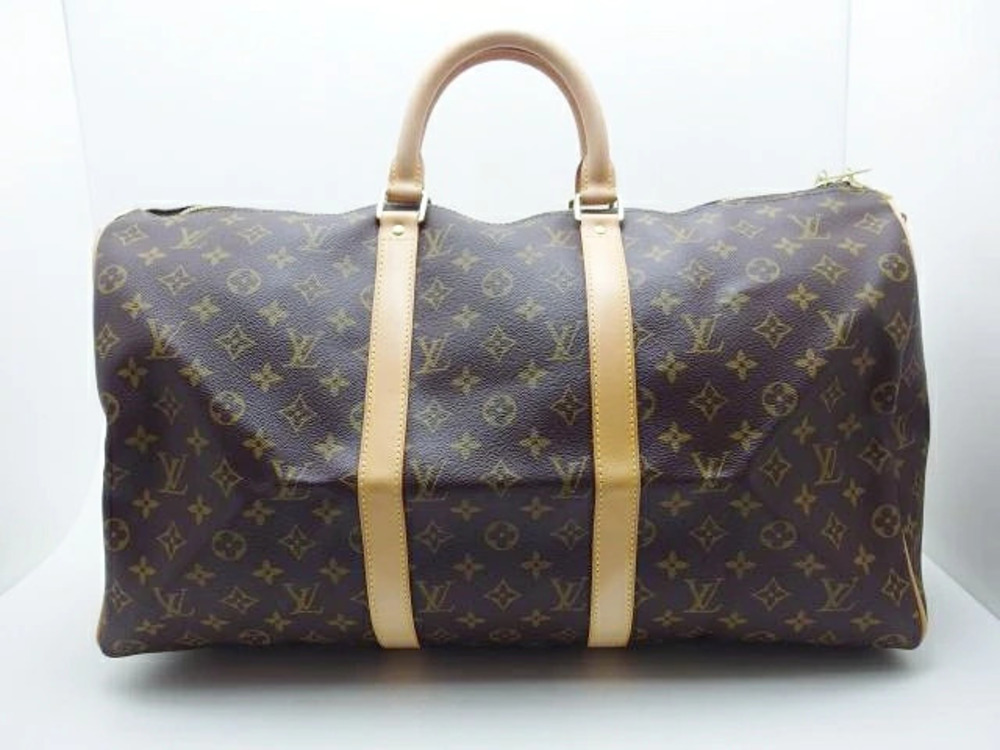 LOUIS VUITTON Keepall Bandouliere Boston Bag Monogram